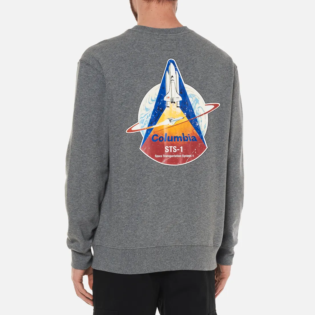 Alpha Industries Мужская толстовка NASA Columbia Crew