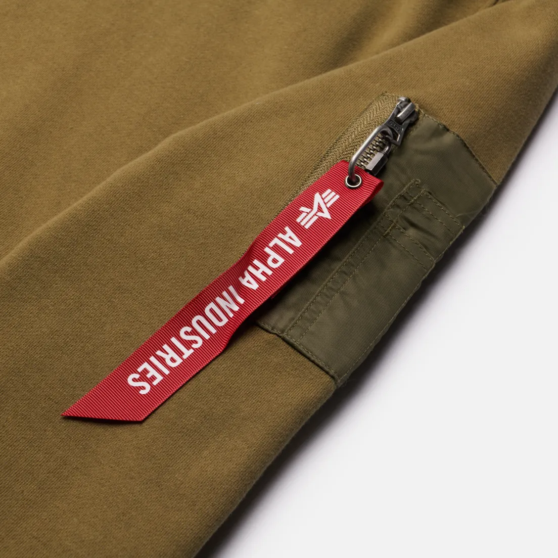 Alpha Industries Мужская толстовка Nylon Utility Hoodie