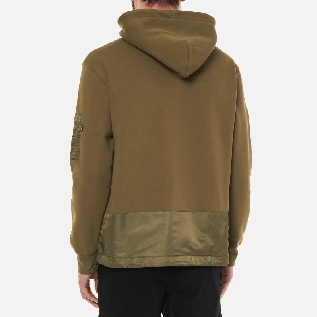 Alpha Industries Мужская толстовка Nylon Utility Hoodie