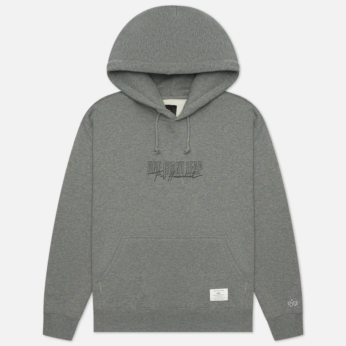 Alpha Industries Мужская толстовка NASA Giant Leap Essential Hoodie