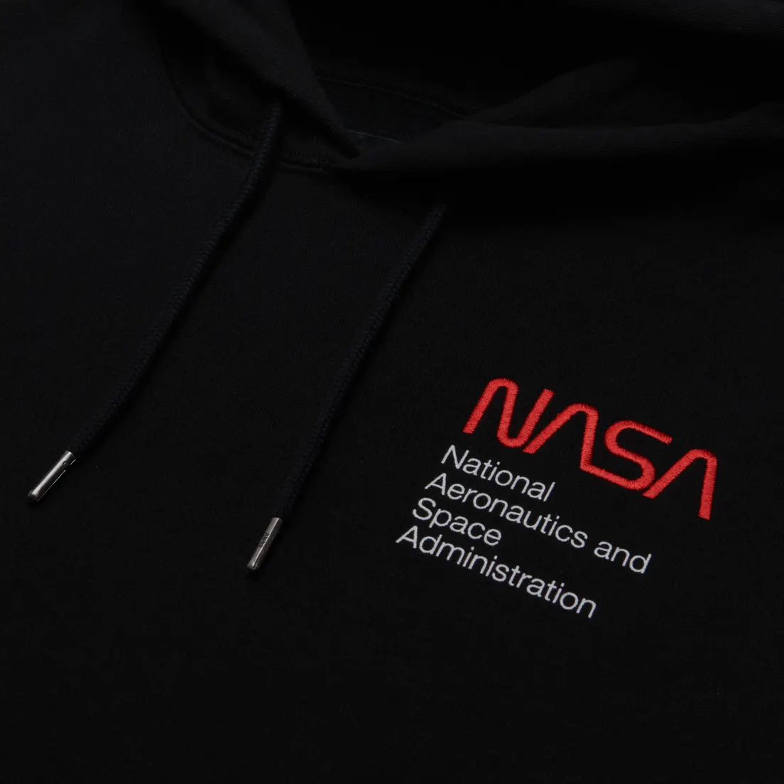 Alpha Industries Мужская толстовка NASA Worm Logo Hoodie