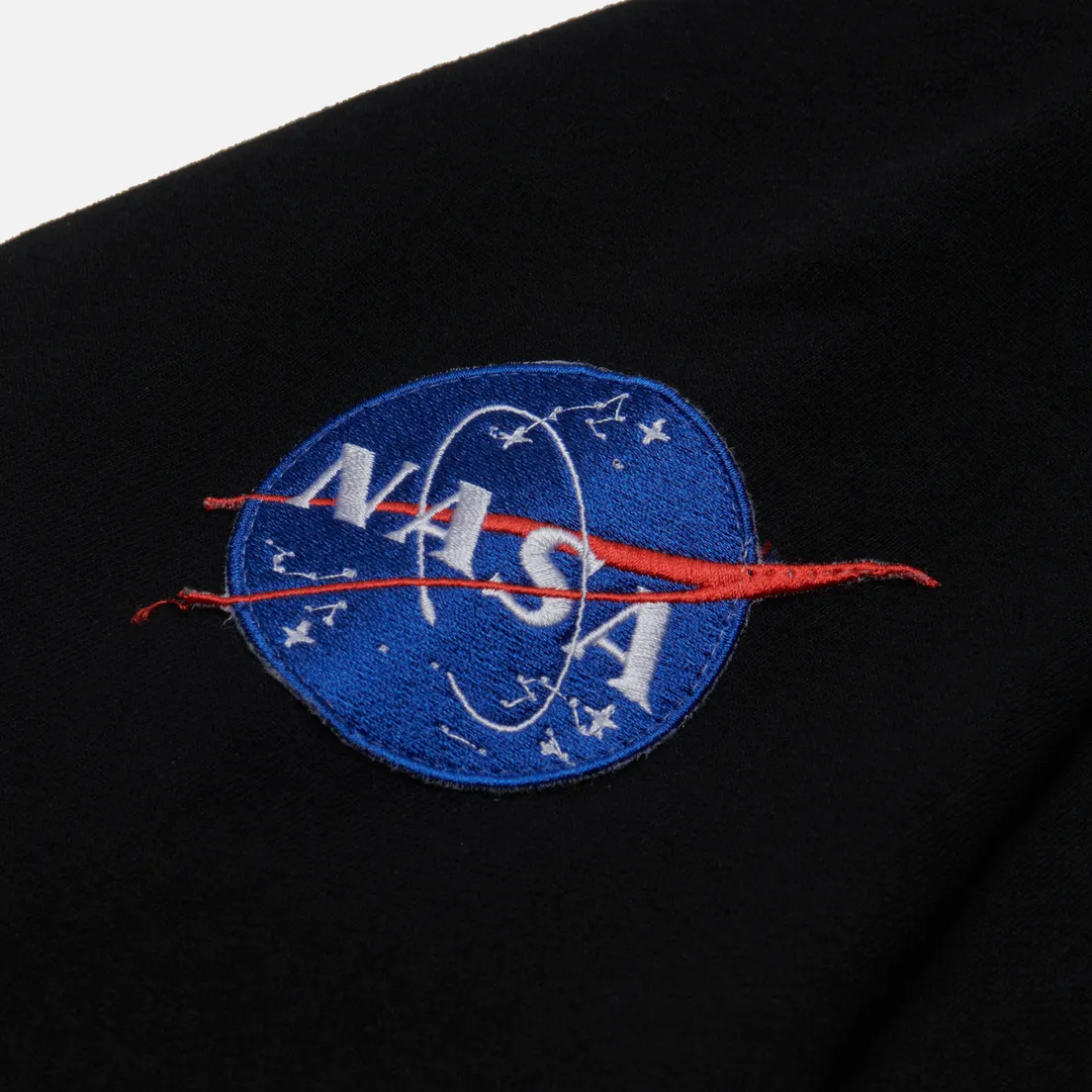 Alpha Industries Мужская толстовка NASA Worm Logo Hoodie