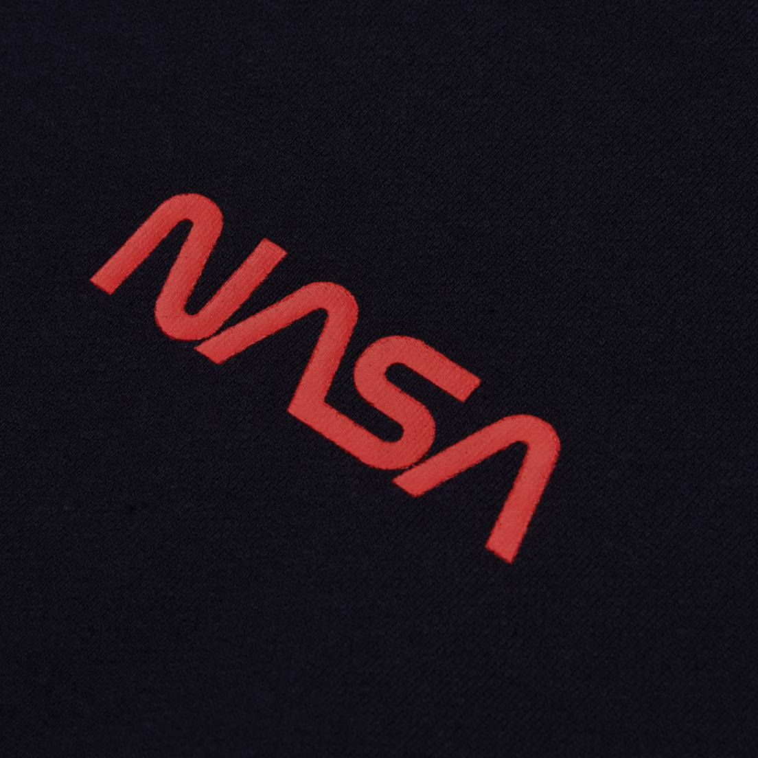 Alpha Industries Мужская толстовка NASA Worm Logo Hoodie