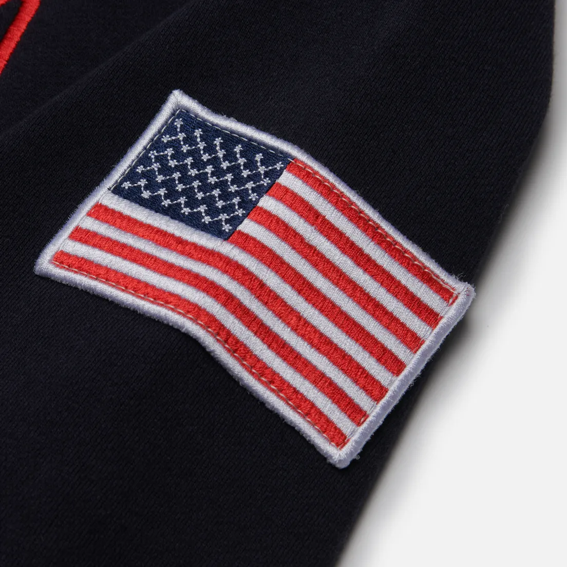 Alpha Industries Мужская толстовка NASA Worm Logo Hoodie