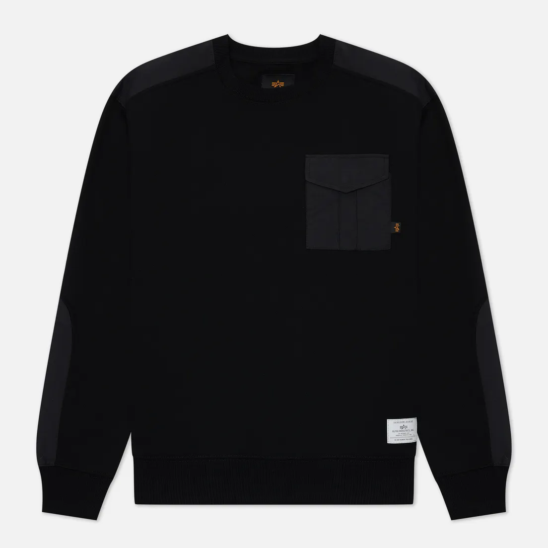 Alpha Industries Мужская толстовка Pocket Crewneck
