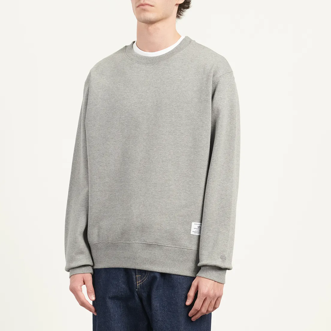 Alpha Industries Мужская толстовка Patched Crewneck