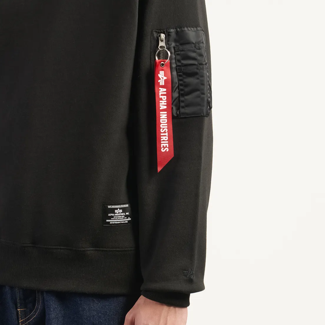 Alpha Industries Мужская толстовка Utility Pocket Crewneck