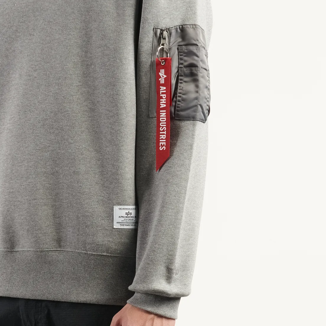 Alpha Industries Мужская толстовка Utility Pocket Crewneck