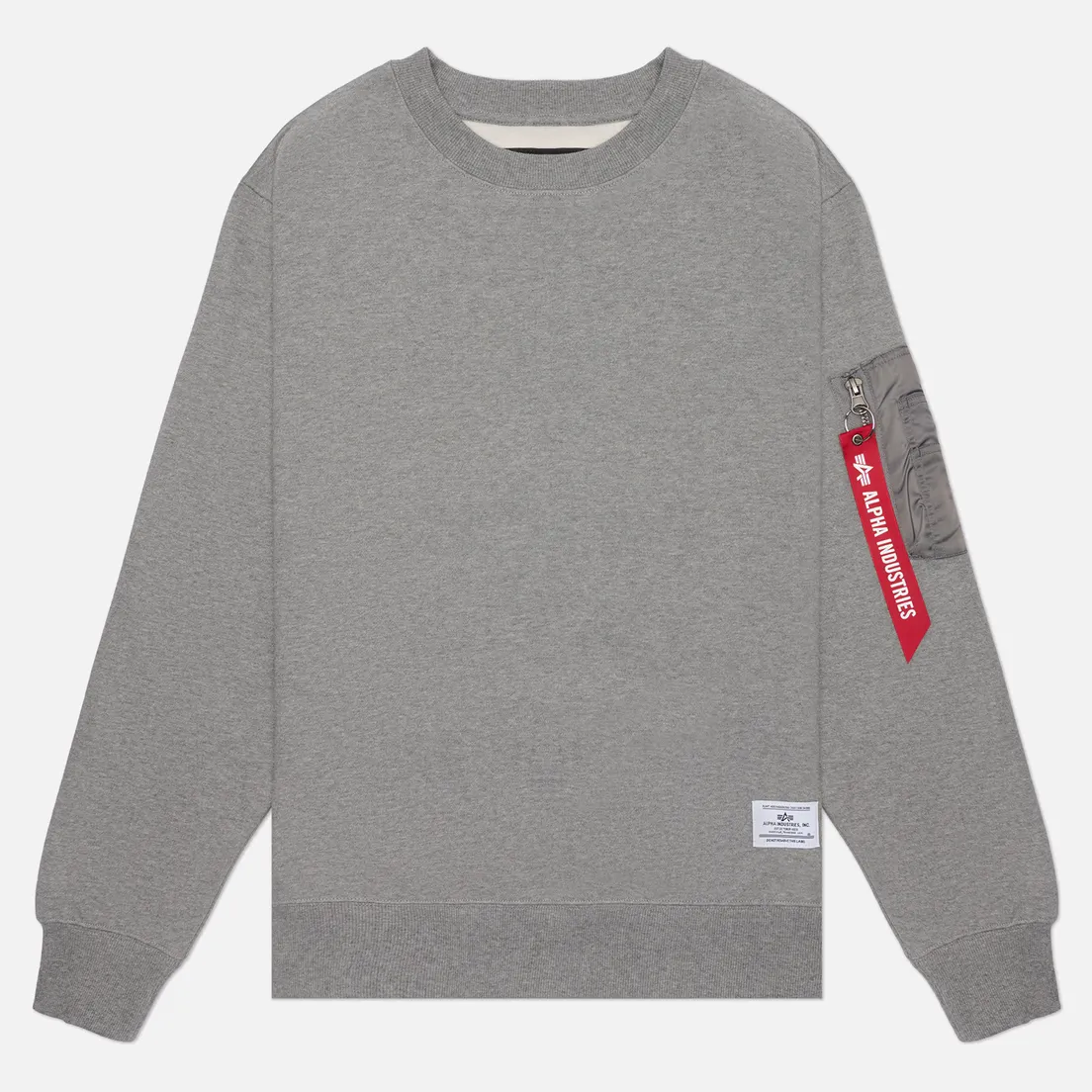 Alpha Industries Мужская толстовка Utility Pocket Crewneck