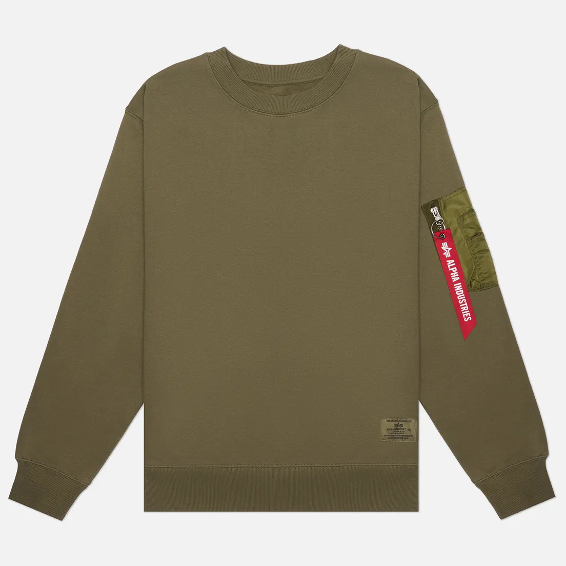 Alpha Industries Мужская толстовка Utility Pocket Crewneck