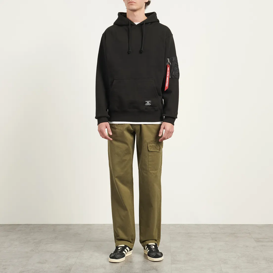 Alpha Industries Мужская толстовка Utility Pocket Hoodie