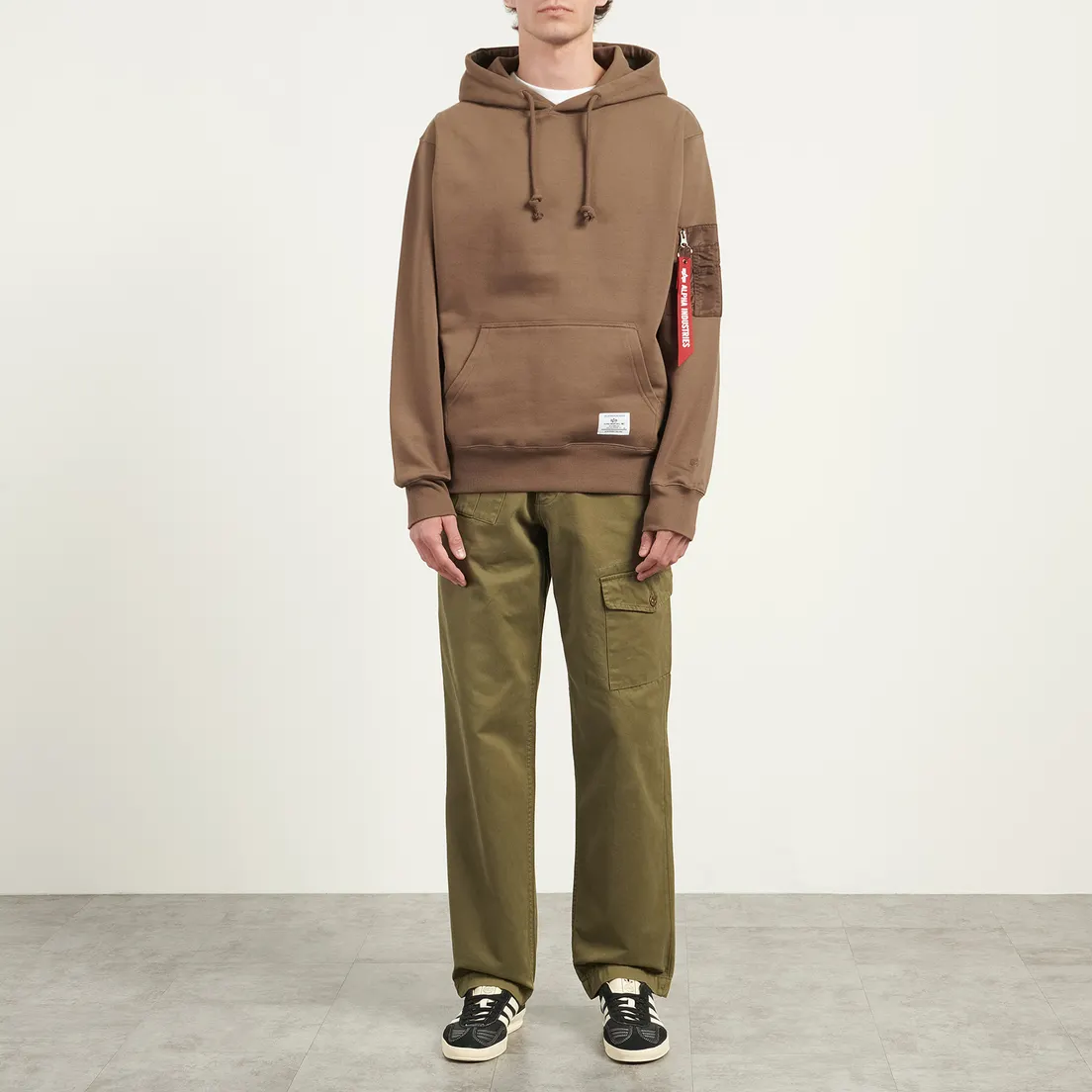 Alpha Industries Мужская толстовка Utility Pocket Hoodie