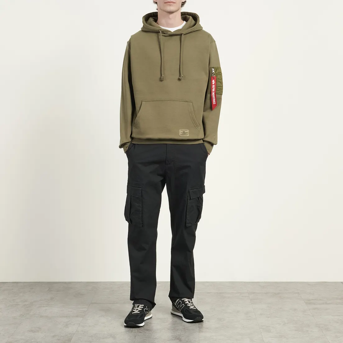 Alpha Industries Мужская толстовка Utility Pocket Hoodie