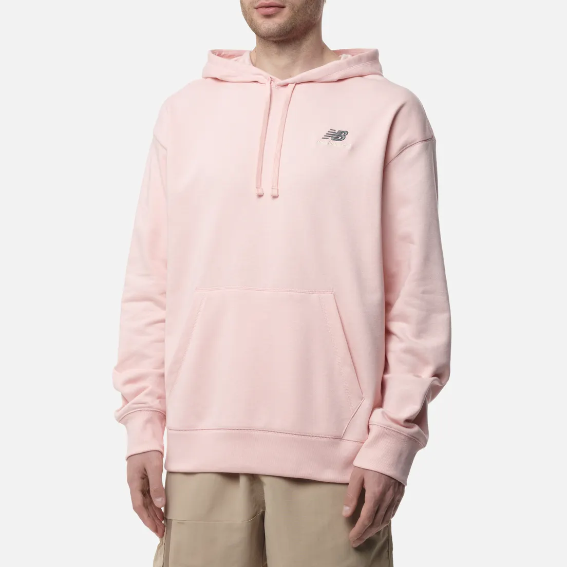 New Balance Мужская толстовка Essentials Logo Hoodie