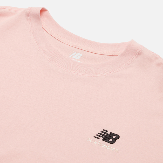 Мужская футболка New Balance, цвет розовый, размер XL UT21503-PIE Classic Logo - фото 2