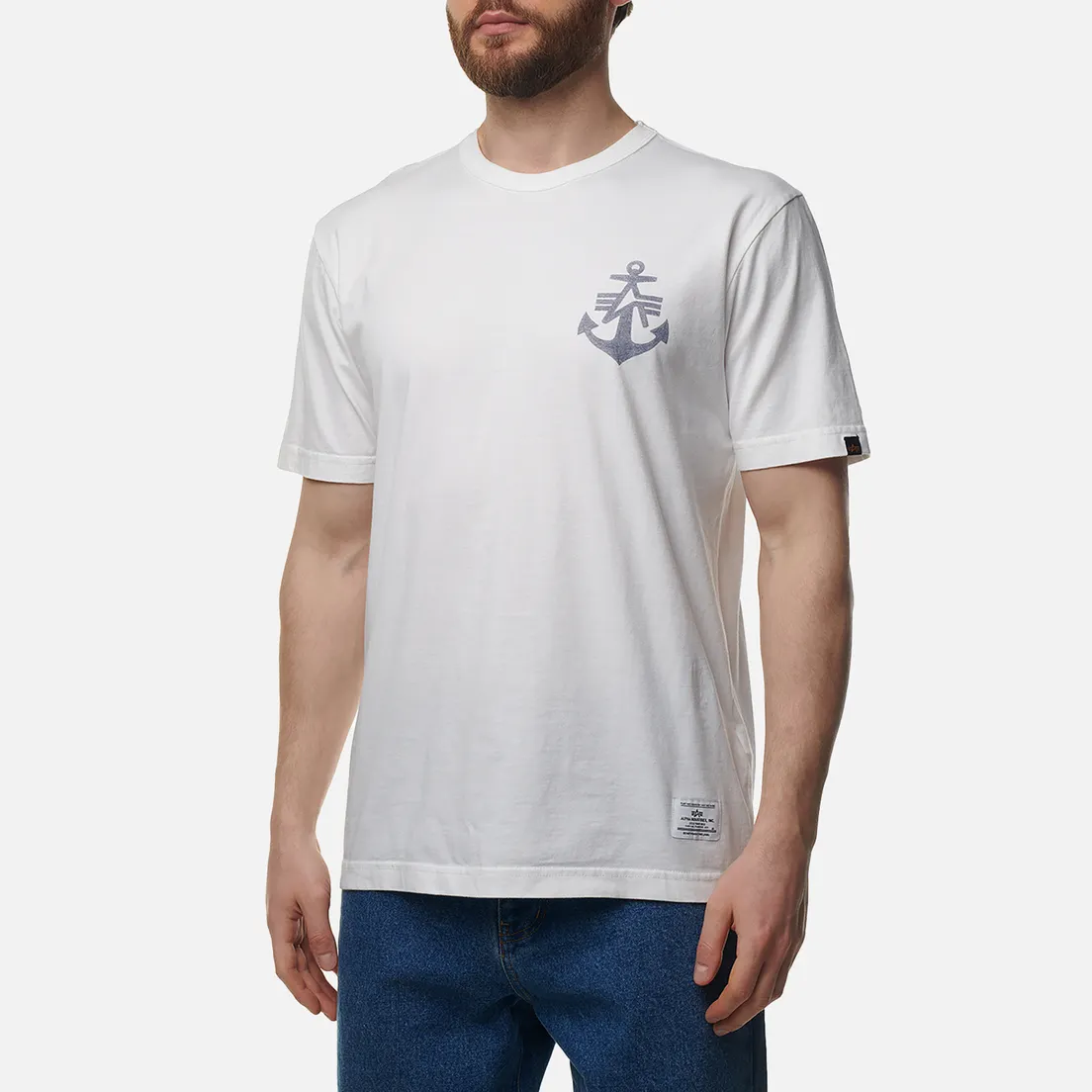 Alpha Industries Мужская футболка Alpha Anchor Print