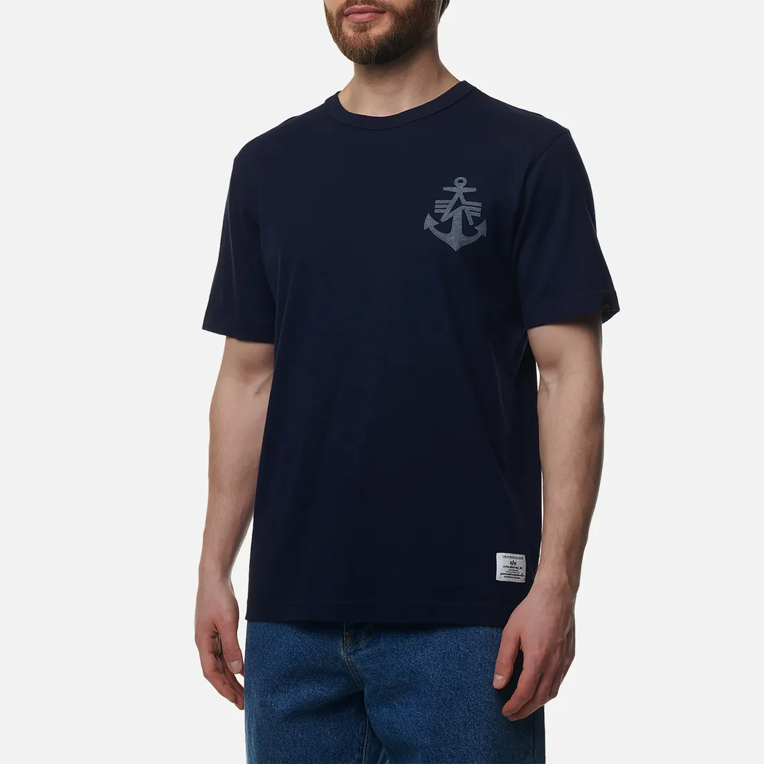 Alpha Industries Мужская футболка Alpha Anchor Print