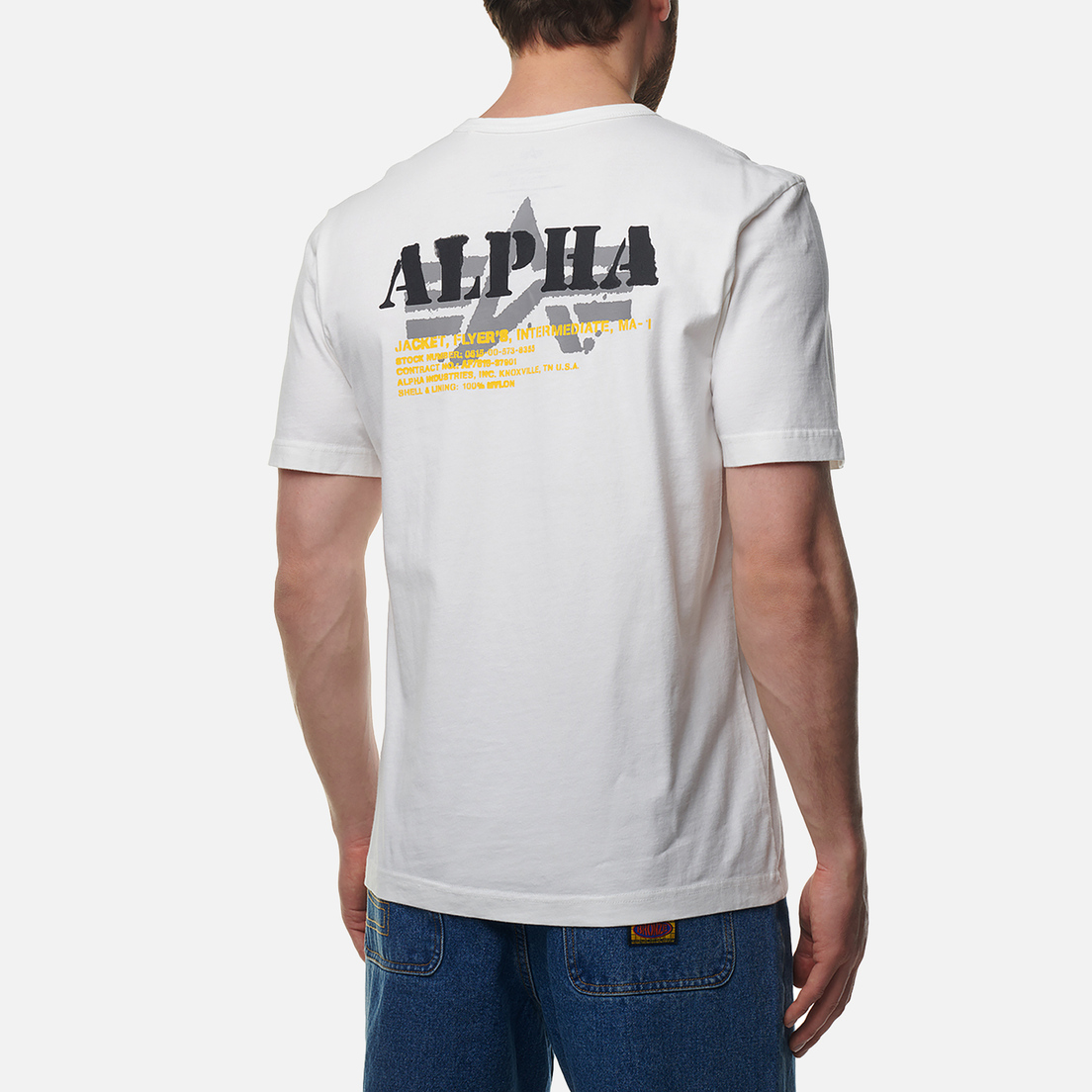 Alpha Industries Мужская футболка Alpha Stencil