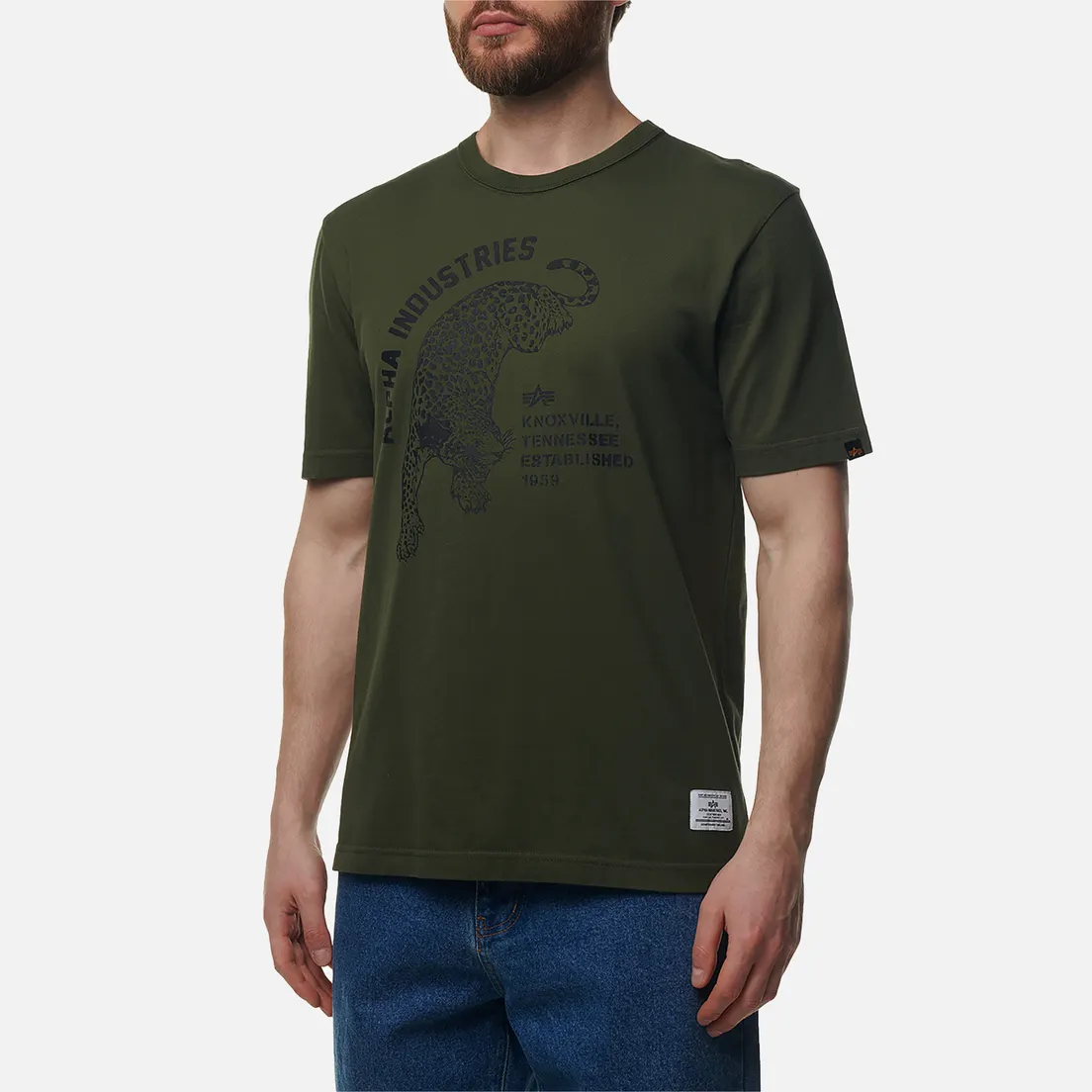 Alpha Industries Мужская футболка Alpha Jaguar