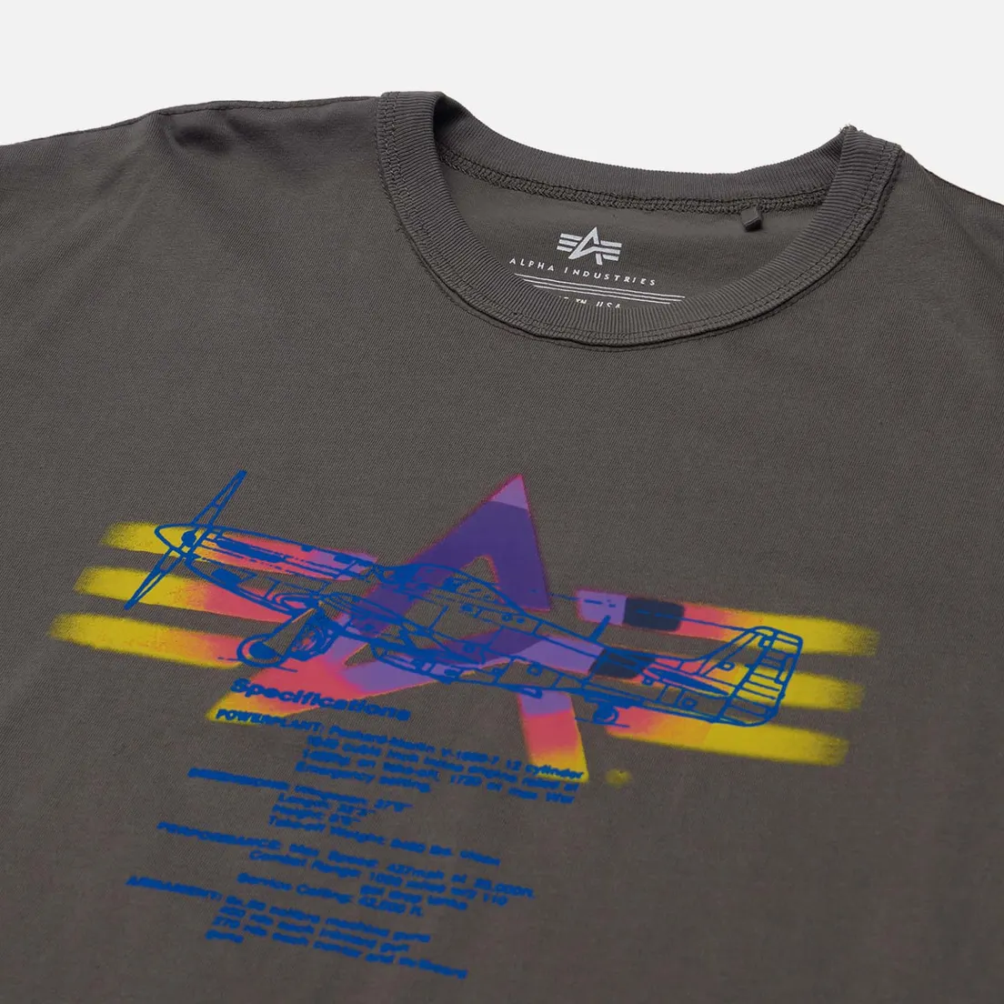 Alpha Industries Мужская футболка Alpha Gradient