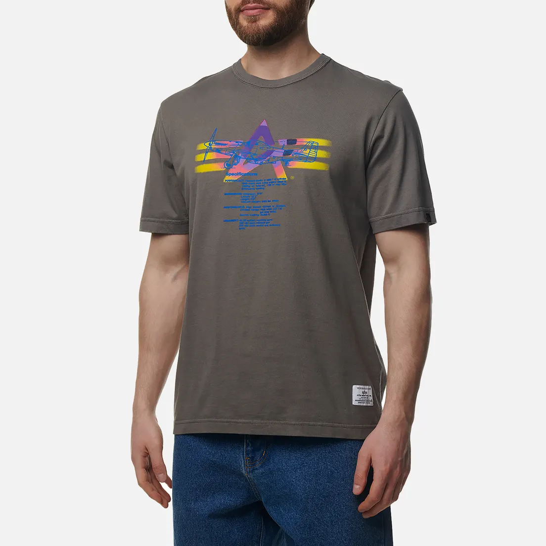 Alpha Industries Мужская футболка Alpha Gradient