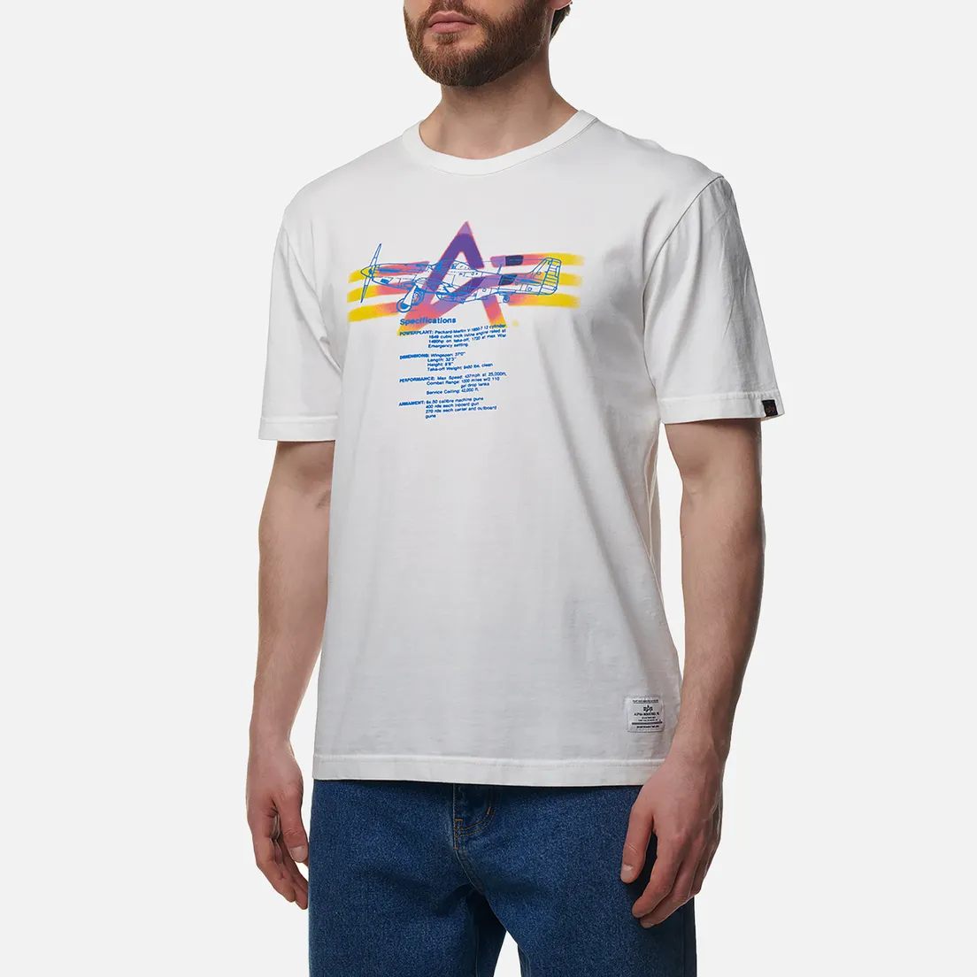 Alpha Industries Мужская футболка Alpha Gradient