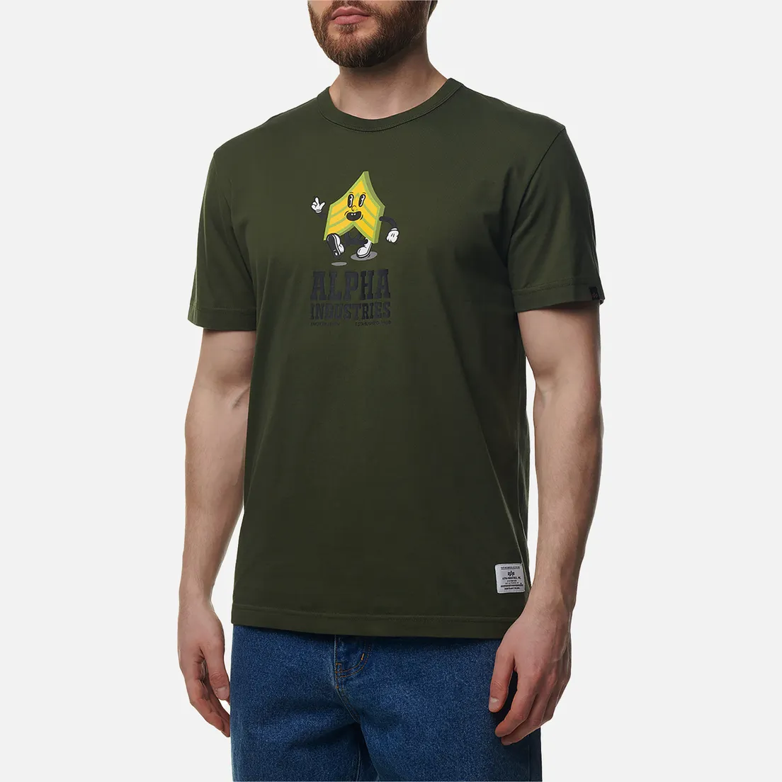 Alpha Industries Мужская футболка Alpha Badge