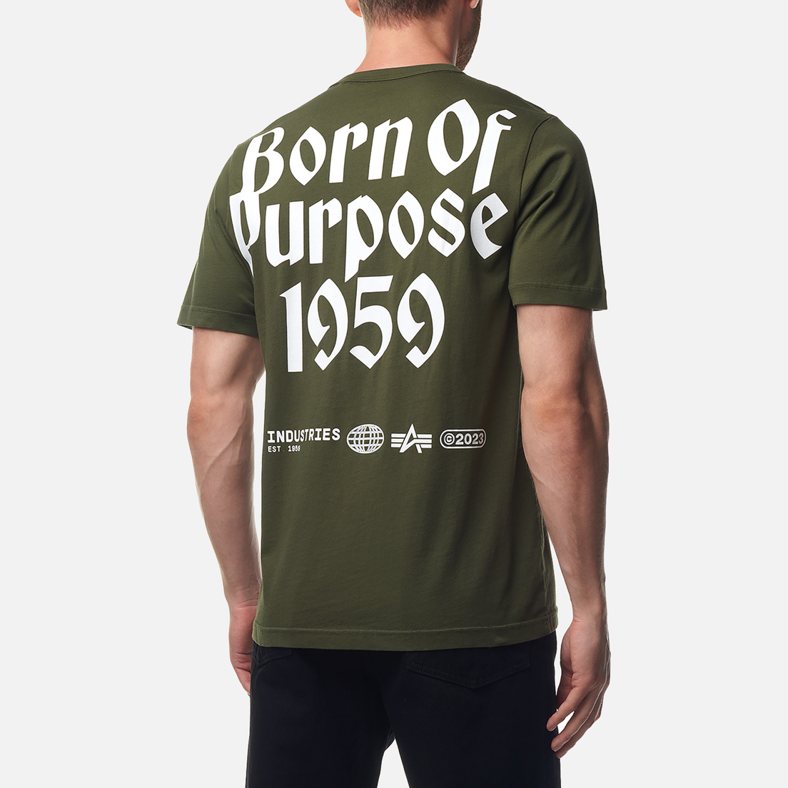 Alpha Industries Мужская футболка Born Of Purpose