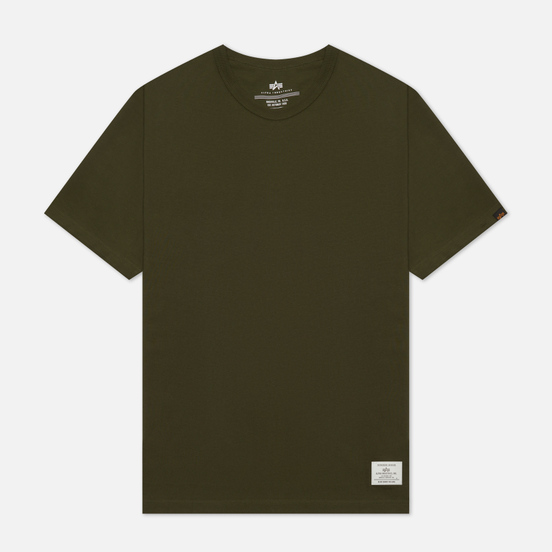 Мужская футболка Alpha Industries Essential Olive