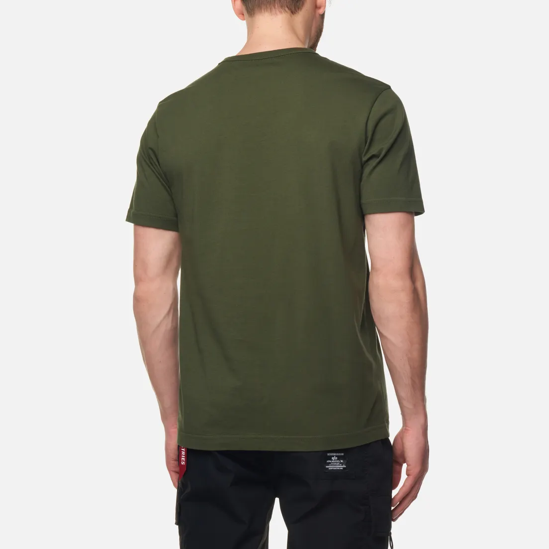 Alpha Industries Мужская футболка Essential Pocket Crew Neck