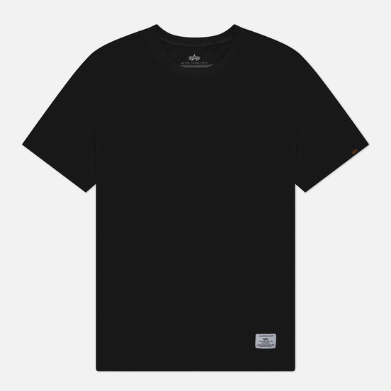 Alpha Industries｜ (ESSENTIAL GEN II TEE (UTE53502PK REP Alpha Industries Essential Gen II Unisex Siyah T-Shirt KADIN