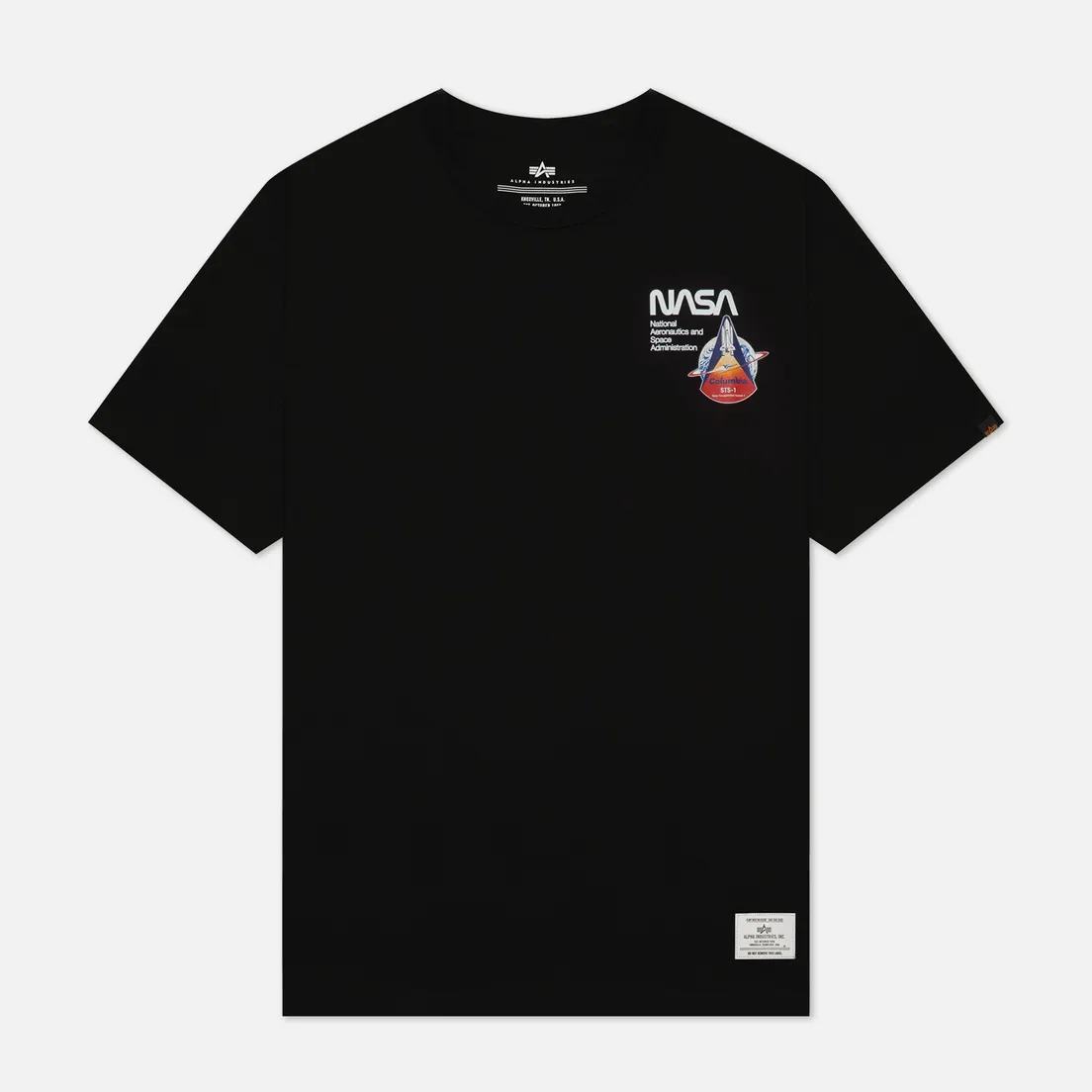 Alpha Industries Мужская футболка NASA Columbia