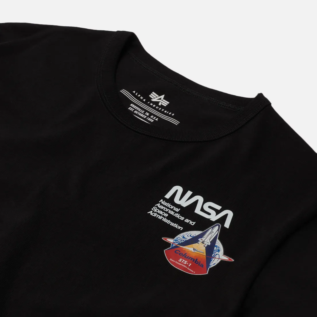 Alpha Industries Мужская футболка NASA Columbia