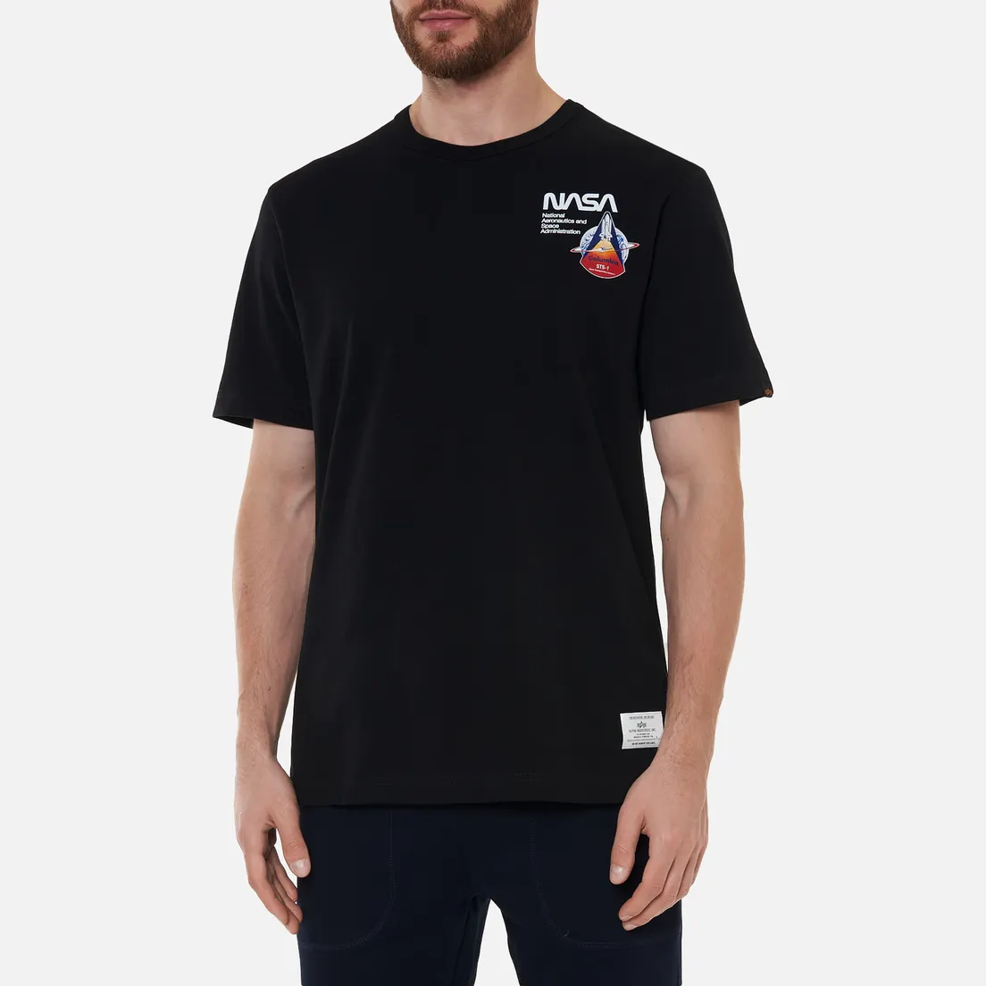 Alpha Industries Мужская футболка NASA Columbia