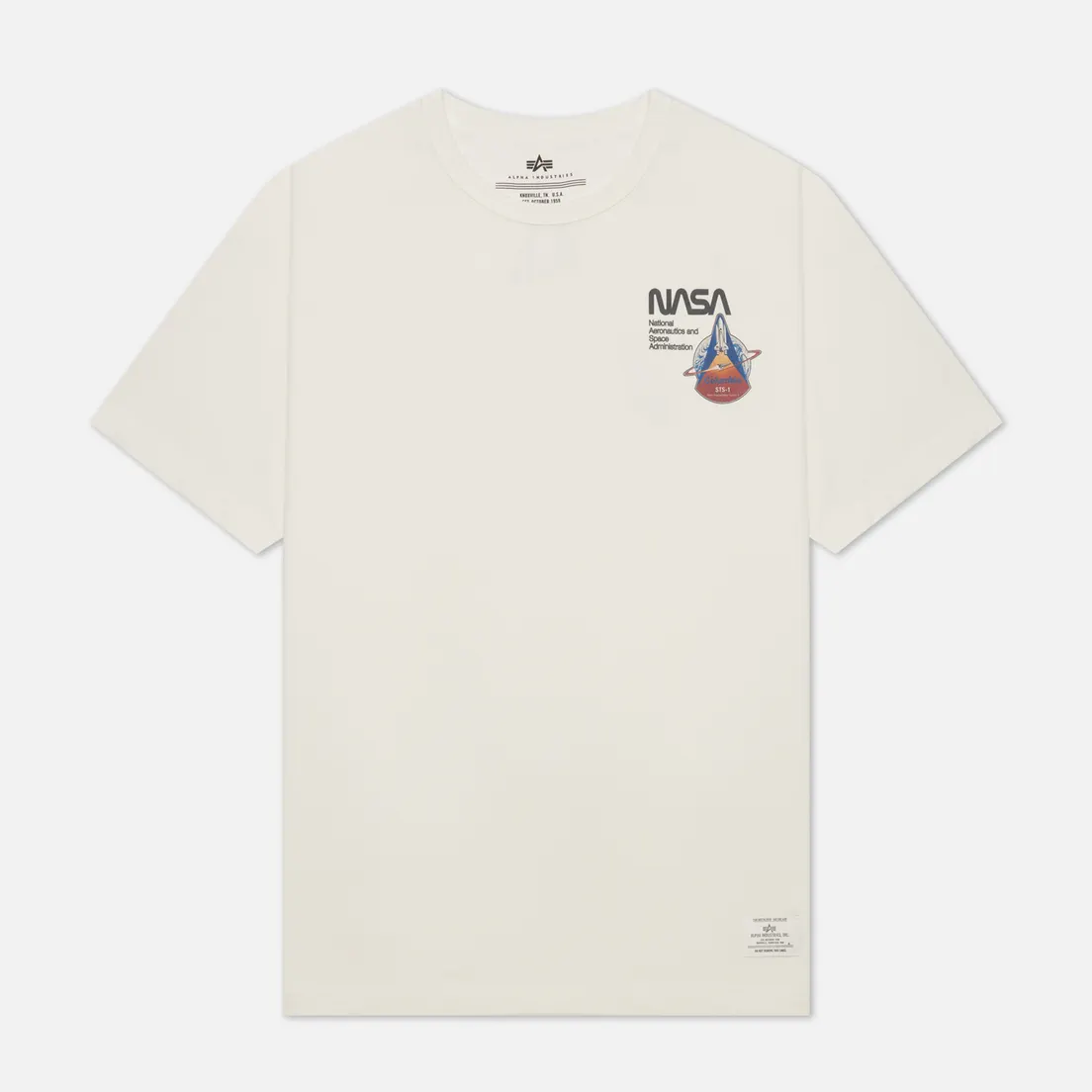 Alpha Industries Мужская футболка NASA Columbia