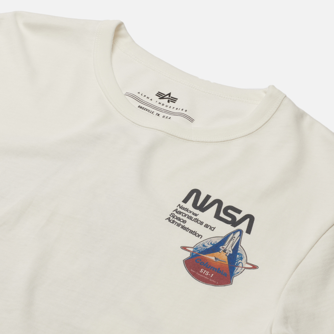 Alpha Industries Мужская футболка NASA Columbia