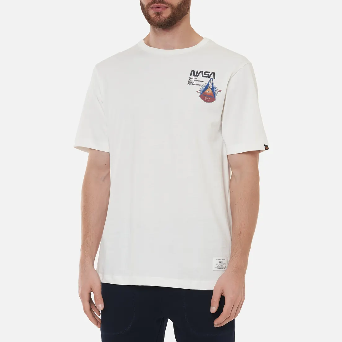 Alpha Industries Мужская футболка NASA Columbia