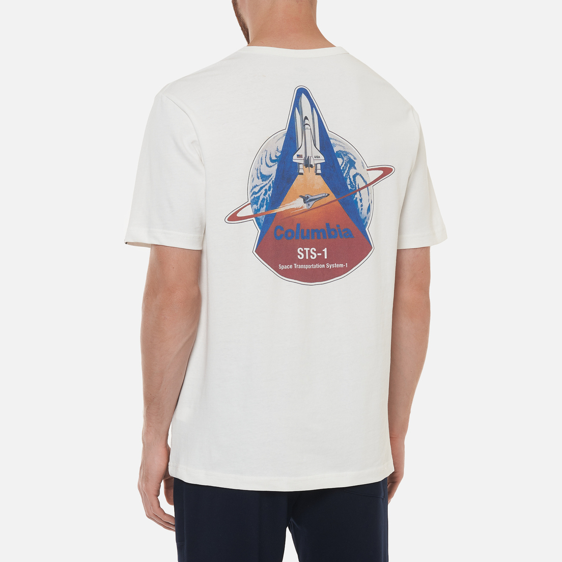 Alpha Industries Мужская футболка NASA Columbia
