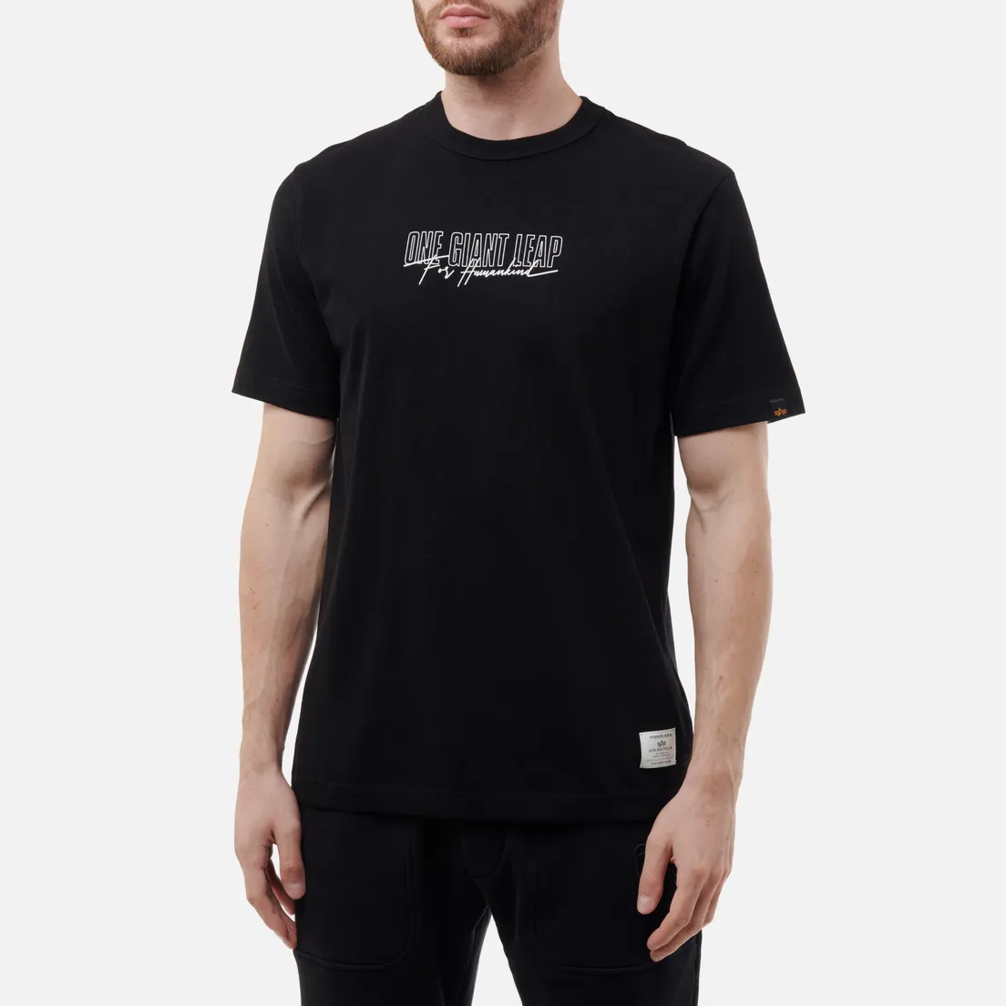 Alpha Industries Мужская футболка NASA Giant Leap