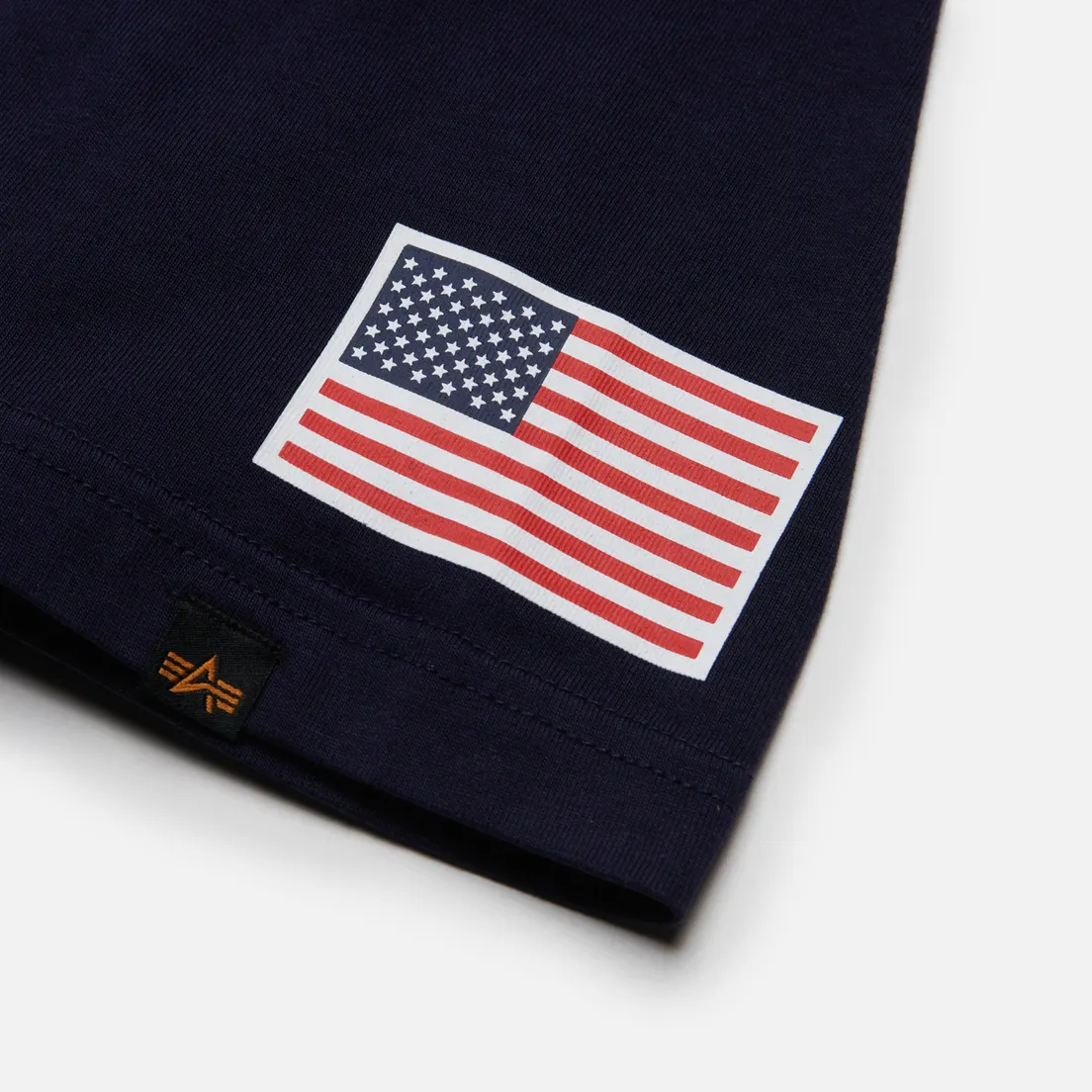 Alpha Industries Мужская футболка NASA Worm Logo