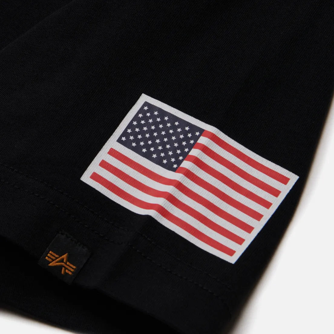 Alpha Industries Мужская футболка NASA Worm Logo Gen II