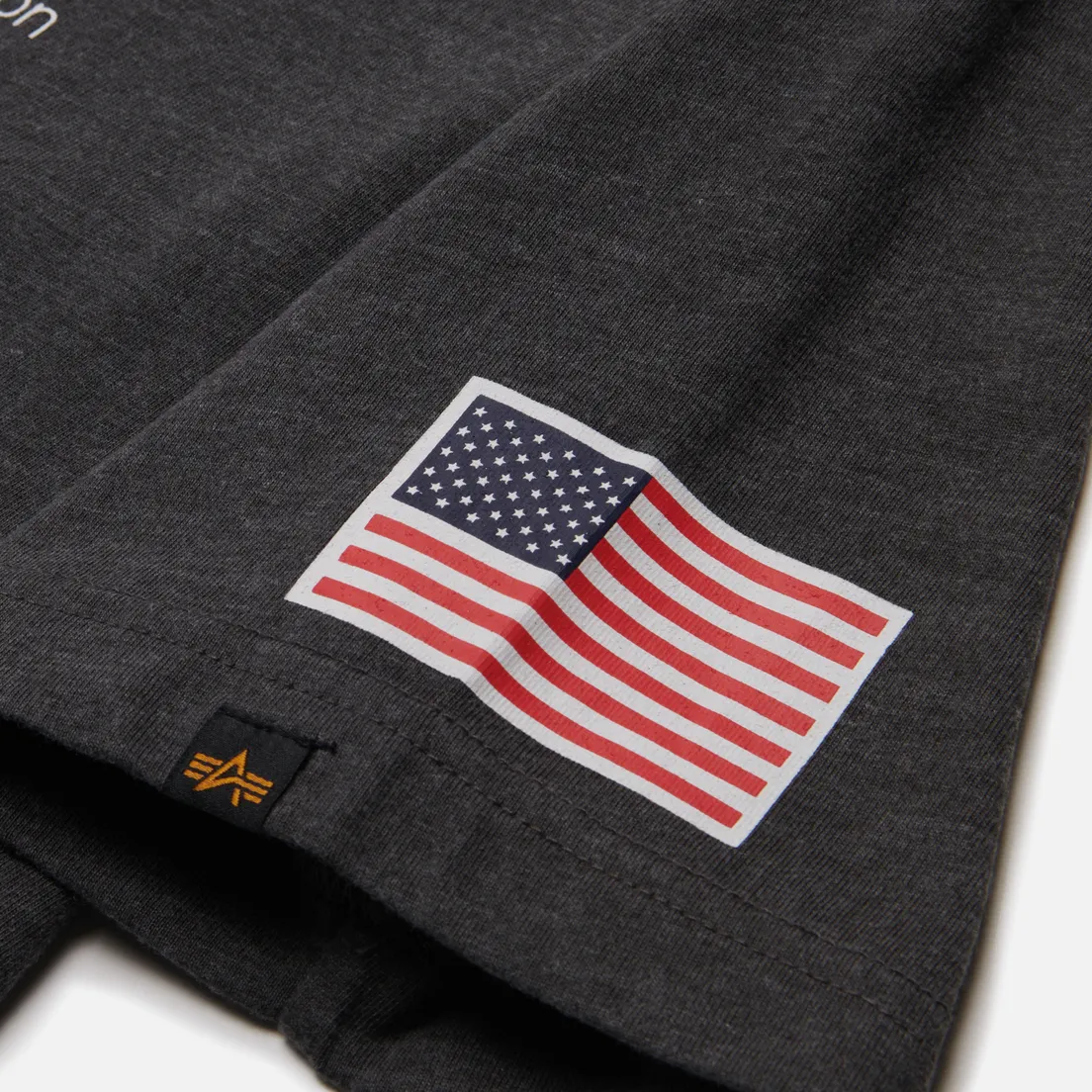 Alpha Industries Мужская футболка NASA Worm Logo Gen II