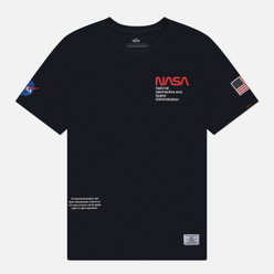 Alpha Industries Мужская футболка NASA Worm Logo Gen II