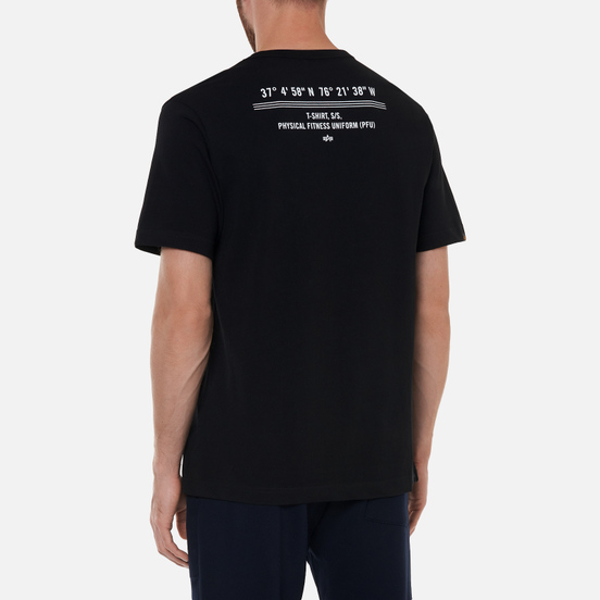 Мужская футболка Alpha Industries PT Base Black