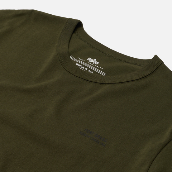 Мужская футболка Alpha Industries PT Base Olive