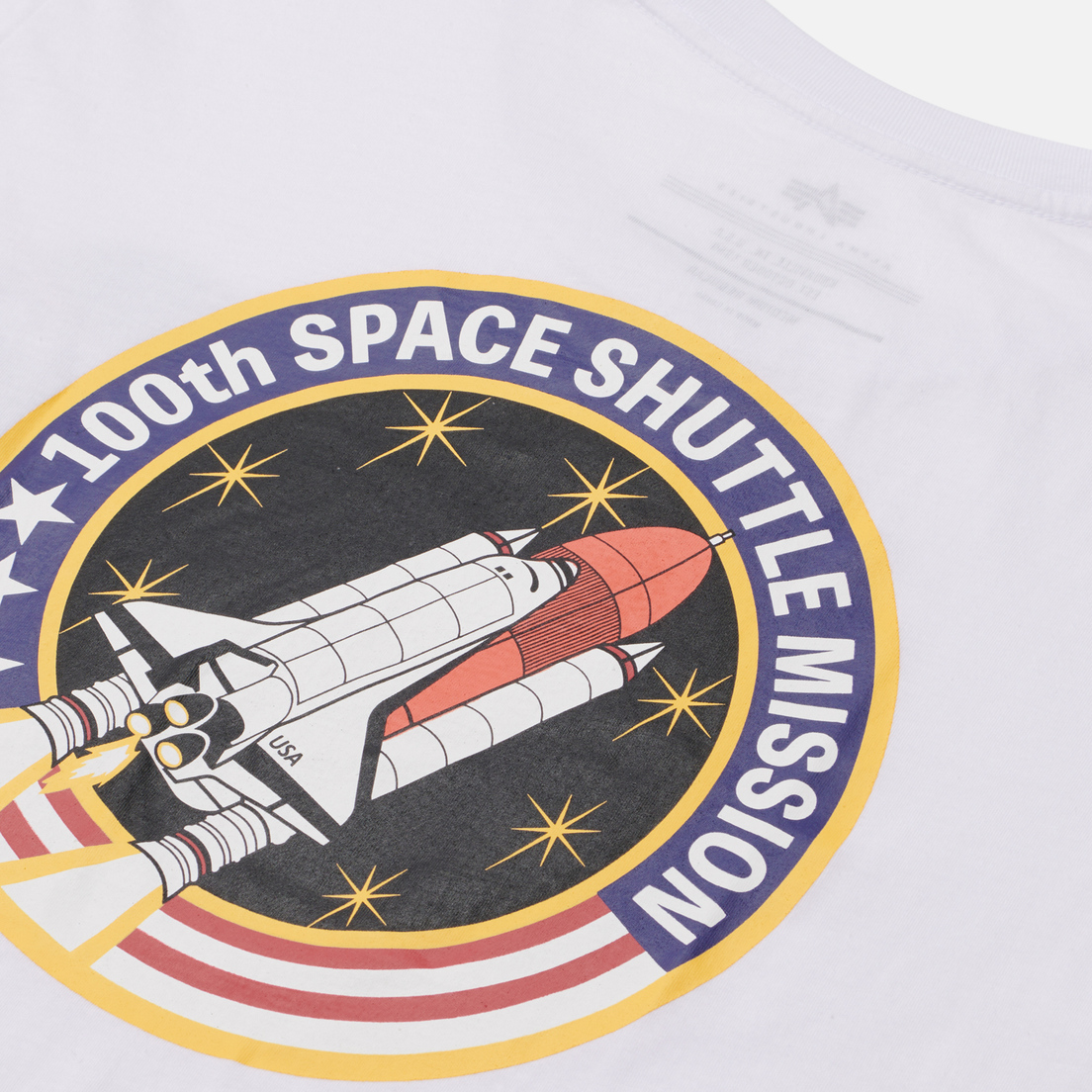 Alpha Industries Мужской лонгслив NASA Space Shuttle