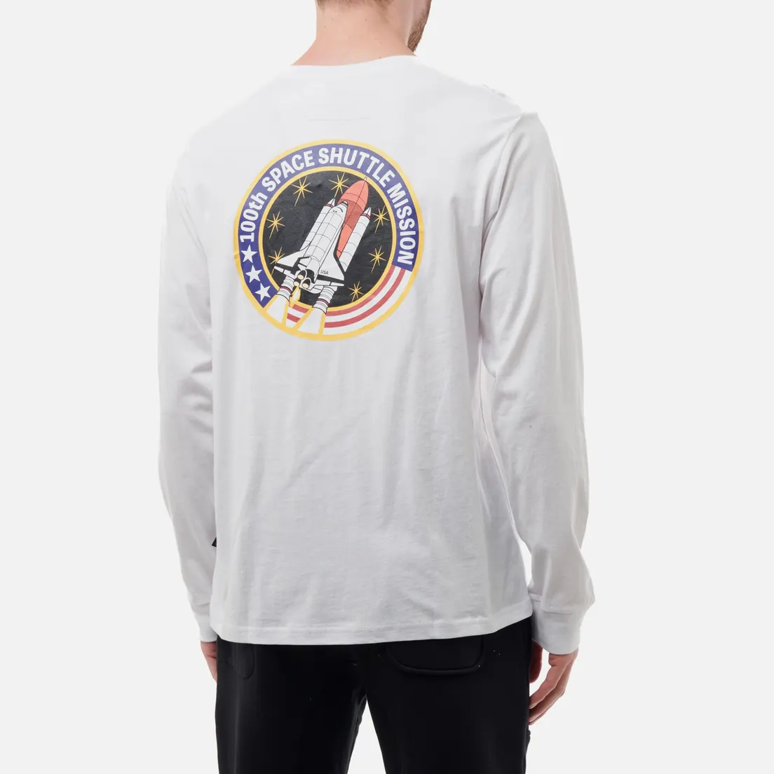 Alpha Industries Мужской лонгслив NASA Space Shuttle