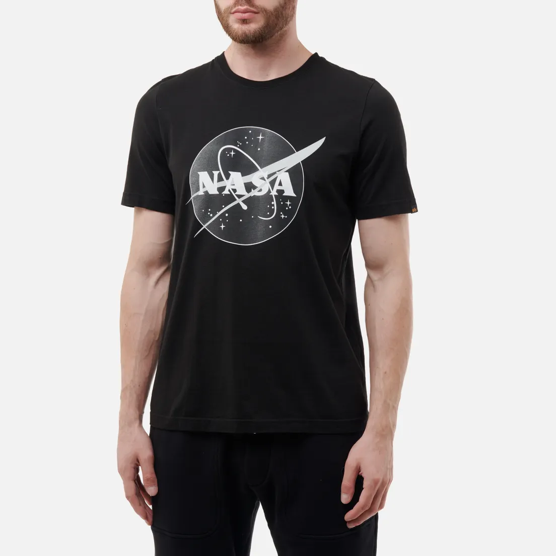 Alpha Industries Мужская футболка NASA Logo