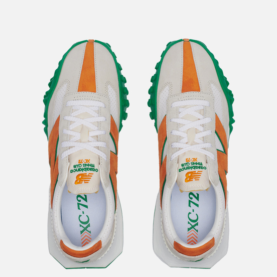 Кроссовки New Balance x Casablanca XC-72 Persimmon Orange/Jolly Green