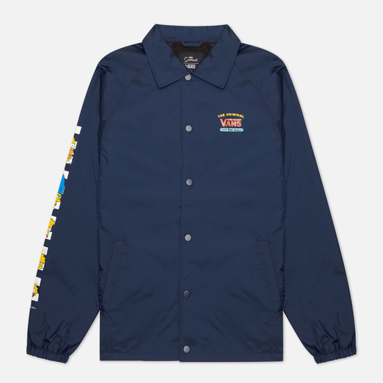 Мужская куртка ветровка Vans x The Simpsons Family Torrey Navy